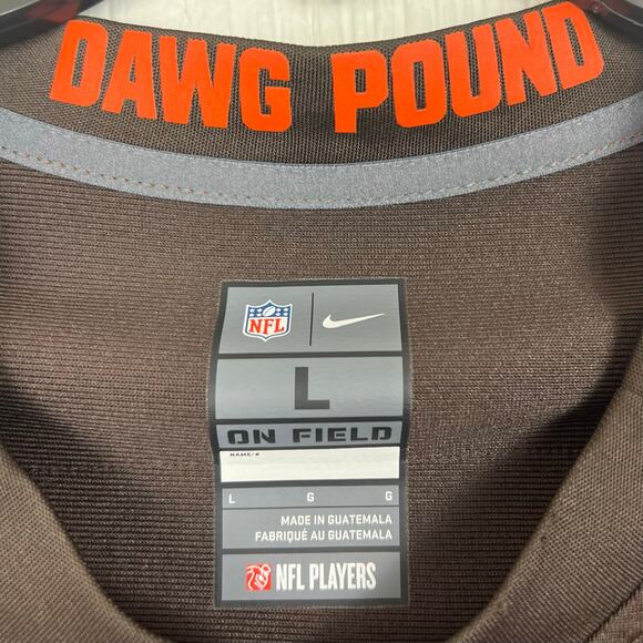 Nike Cleveland Browns Baker Mayfield Jersey men’s size Large #6 On Field - Picture 6 of 8